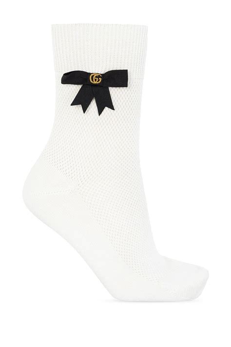 gucci bow socks